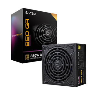 EVGA  850 GA 金牌（90%）全模组ATX电源 850W