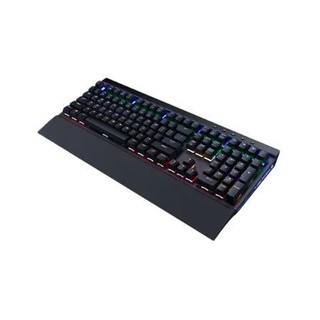 魔炼者 MK7108键 可插拔轴混光机械键盘自营 游戏键盘 黑色青轴
