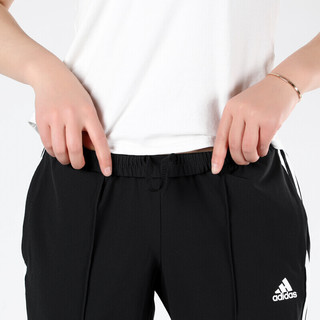 adidas 阿迪达斯 3S WVN 78 PANT 女子运动长裤 FJ7153 黑色/白 S