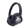 audio-technica 铁三角 ATH-WS660BT 耳罩式头戴式蓝牙耳机 灰蓝色