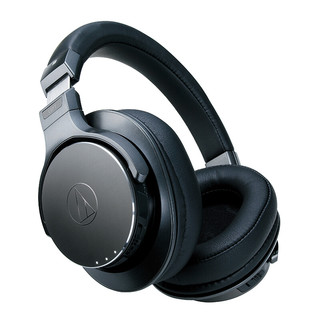 audio-technica 铁三角 DSR7BT 耳罩式头戴式动圈蓝牙耳机 黑色