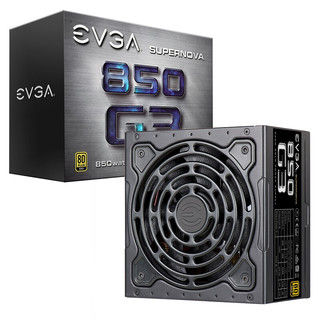 EVGA 850 G3 金牌（90%）全模组ATX电源 850W