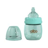 移动端：albo DS0041 玻璃奶瓶 120ml 雀湖绿 0-3月