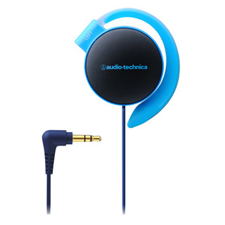 铁三角 ATH-EQ500 压耳式挂耳式动圈有线耳机 蓝色 3.5mm