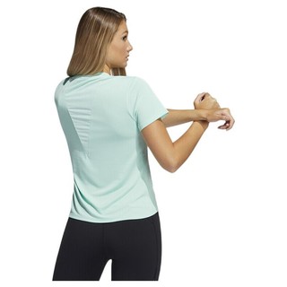 adidas 阿迪达斯 HeatRdy Focus T 女子运动T恤 H20749 薄荷绿 XL