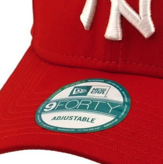 NEW ERA 9Forty 男士棒球帽 B00803ZCB6 Red (Scarlet)