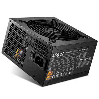 COOLER MASTER 酷冷至尊 MWE450 铜牌（85%）非模组ATX电源 450W