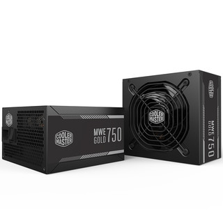 COOLER MASTER 酷冷至尊 MWE750 金牌（90%）非模组ATX电源 750W