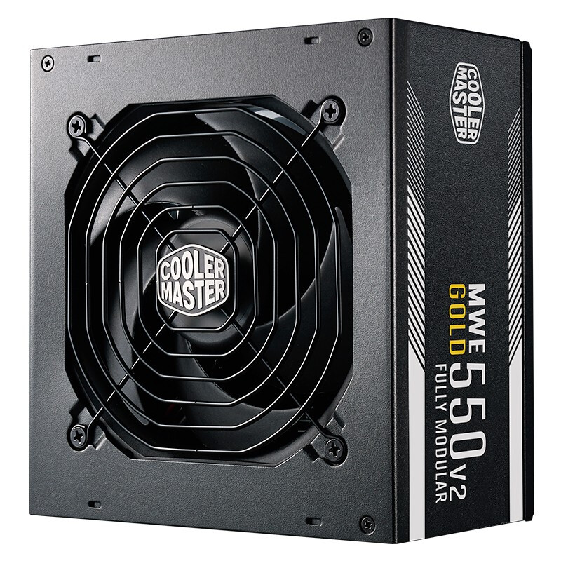 COOLER MASTER 酷冷至尊 MWE550 V2 金牌（90%）全模组ATX电源 550W