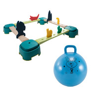 DECATHLON 迪卡侬 儿童感统训练器材触觉平衡板跳跳球幼儿玩具套装家用KIDG
