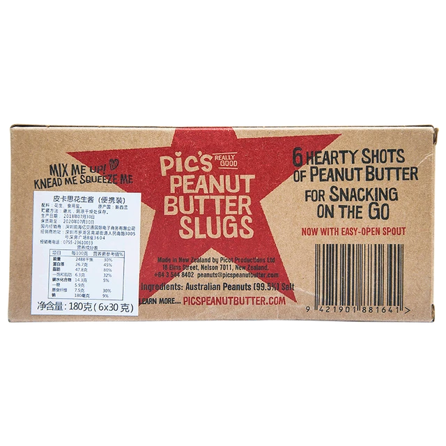 Pic's 皮卡思 花生酱 30g*6袋