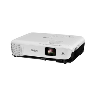 EPSON 爱普生 CB-S05E 办公投影机套装 100英寸电动幕+吊架 白色