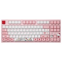 Akko 艾酷 3087 V2 87键 有线机械键盘 Hello Kitty Cherry青轴 无光