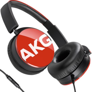 AKG 爱科技 Y50 耳罩式头戴式有线耳机 红色 3.5mm
