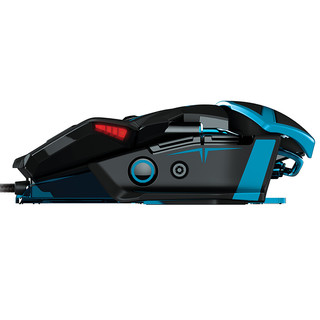 Mad Catz 美加狮 R.A.T.TE 蓝灵版 有线鼠标 8200DPI 黑蓝色