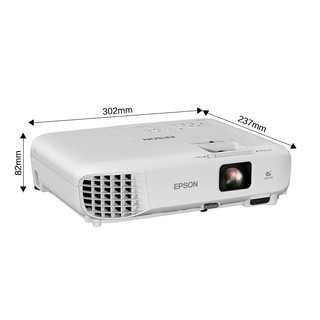 EPSON 爱普生 CB-W06 投影机+100英寸幕布套装