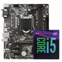 MSI 微星 H310M PRO-VDH 主板 + Intel 酷睿 i5-9400F CPU 板U套装