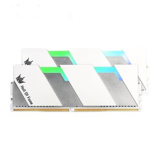 GALAXY 影驰 HOF PRO RGB DDR4 4000Hz RGB 台式机内存 16GB 8GB*2 白色