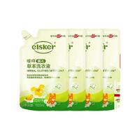 elsker 嗳呵 草本系列 婴儿洗衣液 500ml*4袋