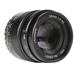 7artisans 七工匠 MF 35mm F0.95 标准定焦镜头 富士X卡口 52mm