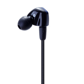 audio-technica 铁三角 ATH-LS50iS 入耳式挂耳式动圈有线耳机 藏青色 3.5mm