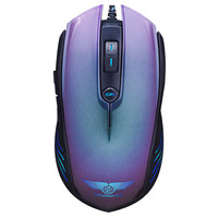 NEWMEN 新贵 GX3-PRO 有线鼠标 4000DPI 变色龙幻彩漆