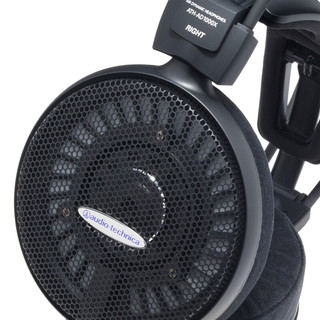 audio-technica 铁三角 AD1000X 耳罩式头戴式动圈有线耳机 黑色 3.5mm