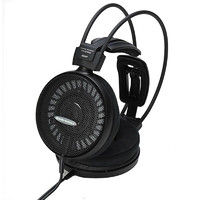 audio-technica 铁三角 AD1000X 耳罩式头戴式动圈有线耳机 黑色 3.5mm