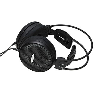 audio-technica 铁三角 AD1000X 耳罩式头戴式动圈有线耳机 黑色 3.5mm