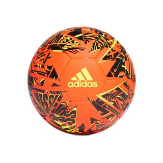 adidas 阿迪达斯 Messi Mini 运动足球 GK3497 红荧光/黑色/亮黄荧光 3号/儿童