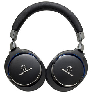audio-technica 铁三角 MSR7 耳罩式头戴式动圈有线耳机 黑色 3.5mm