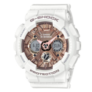 CASIO 卡西欧 G-SHOCK YOUTH系列 45.9毫米电子腕表 GMA-S120MF-7A2