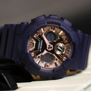 CASIO 卡西欧 G-SHOCK YOUTH系列 45.9毫米电子腕表 GMA-S120MF-2A2