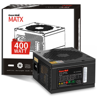 Great Wall 长城 GW-MATX400SA 非模组SFX电源 400W