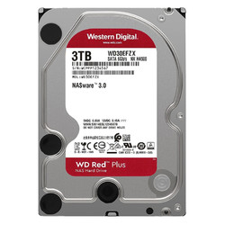Western Digital 西部数据 WD30EFZX 红盘Plus系列 机械硬盘 3TB