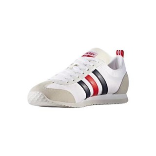 adidas NEO VS JOG 中性休闲运动鞋 BB9678 白/蓝/红 43