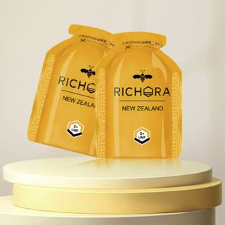 Richora 瑞琪奥兰 麦卢卡蜂蜜酵素果冻 白桃味 120g*3袋