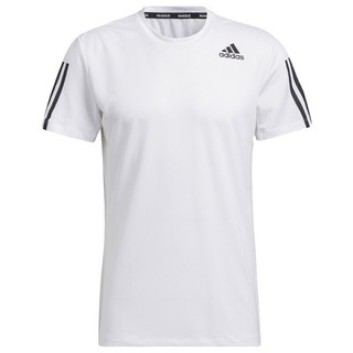 adidas 阿迪达斯 Aero3s Tee Pb 男子运动T恤 GQ2164 白色 XL