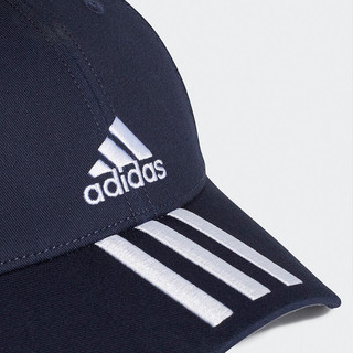 adidas 阿迪达斯 Bball 3s Cap Ct 中性运动帽子 GE0750 传奇墨水蓝/白 M