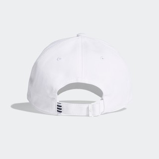 adidas 阿迪达斯 Bball 3s Cap Ct 中性运动帽子 FQ5411 白色 XL