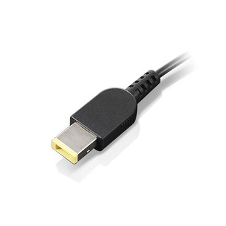 Thinkplus联想 65W口红电源方口线Type-c转方口头快充USB-C转细圆口线搭配口红电源 Type-c转方口线