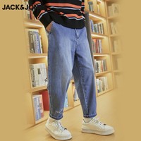JACK JONES 杰克琼斯 220332117 直筒牛仔裤