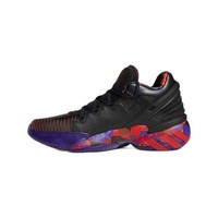 adidas ORIGINALS adidas阿迪达斯官网 米切尔2代 GCA 男子篮球鞋G55791 黑色/棕黄/暗夜红 42(260mm)