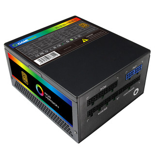 GAMEMAX 游戏帝国 RGB-550 金牌（90%）全模组ATX电源 550W