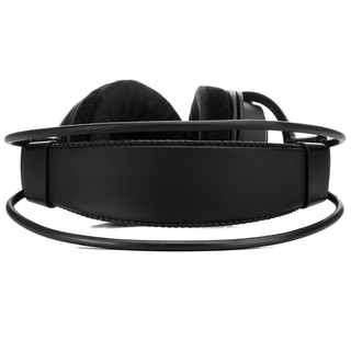 audio-technica 铁三角 TAD500 耳罩式头戴式动圈有线耳机 黑色 3.5mm