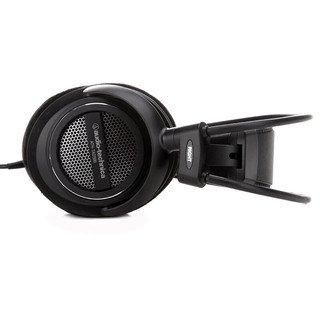 audio-technica 铁三角 TAD500 耳罩式头戴式动圈有线耳机 黑色 3.5mm