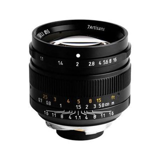 7artisans 七工匠 LM 50mm F1.1 标准定焦镜头 徕卡M卡口 55mm