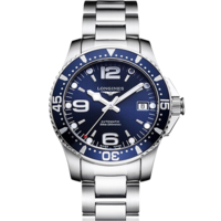 88VIP：LONGINES 浪琴 康卡斯潜水系列 L3.841.4.96.6 男士机械手表