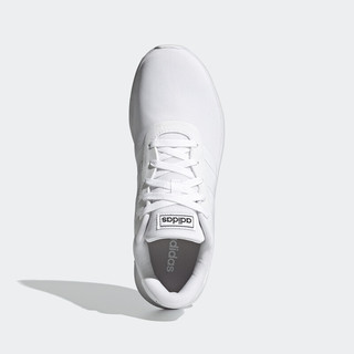adidas 阿迪达斯 Lite Racer 2.0 男子跑鞋 FZ0392 白/黑 44