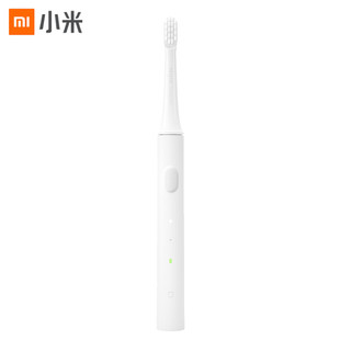 MIJIA 米家 小米电动牙刷超值套装（两支）进口纤密软毛 30天超长续航 T100（白色）